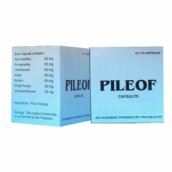 PILEOF- FOR PILES/HAEMORRHOIDS - Nattura Biocare